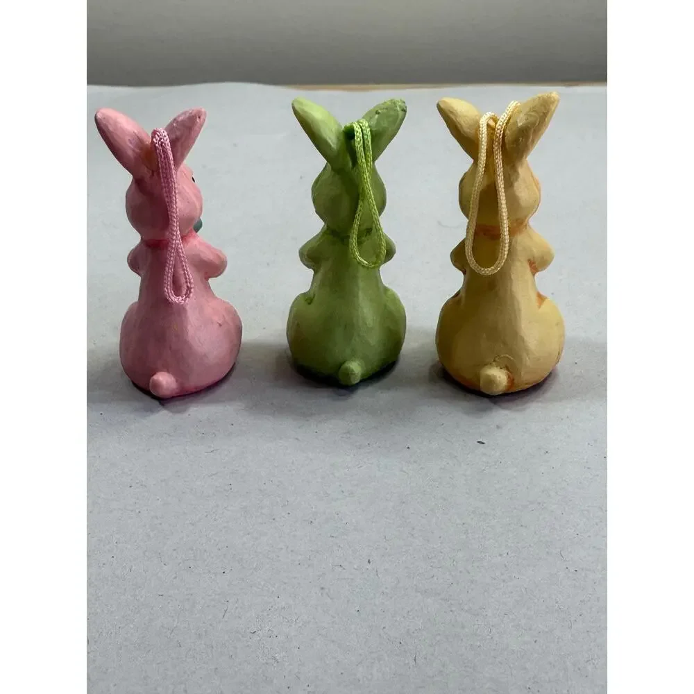 Vintage Bunny Rabbit Lot, Disney Licensed Figurines, Easter Ornaments, Decor